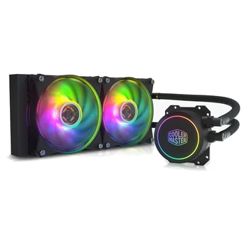 

Cooler Master B240 CPU Water Cooler Double 12cm 5V 3PIN ARGB 12V 4PIN RGB Fan CPU Cooler Liquid Cooling For Intel AMD