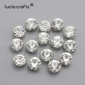 

50pcs/100pcs 8mm/10mm Flower Imitation Pearls Beads Crystal For Beading Machine DIY Clothing Dress Hat Bags Accessories F0513