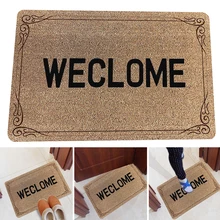 WECLOME коврики для ванной комнаты Нескользящие износостойкие домашние мягкие водопоглощающие украшения для гостиной внутренний практичный резиновый дверной коврик