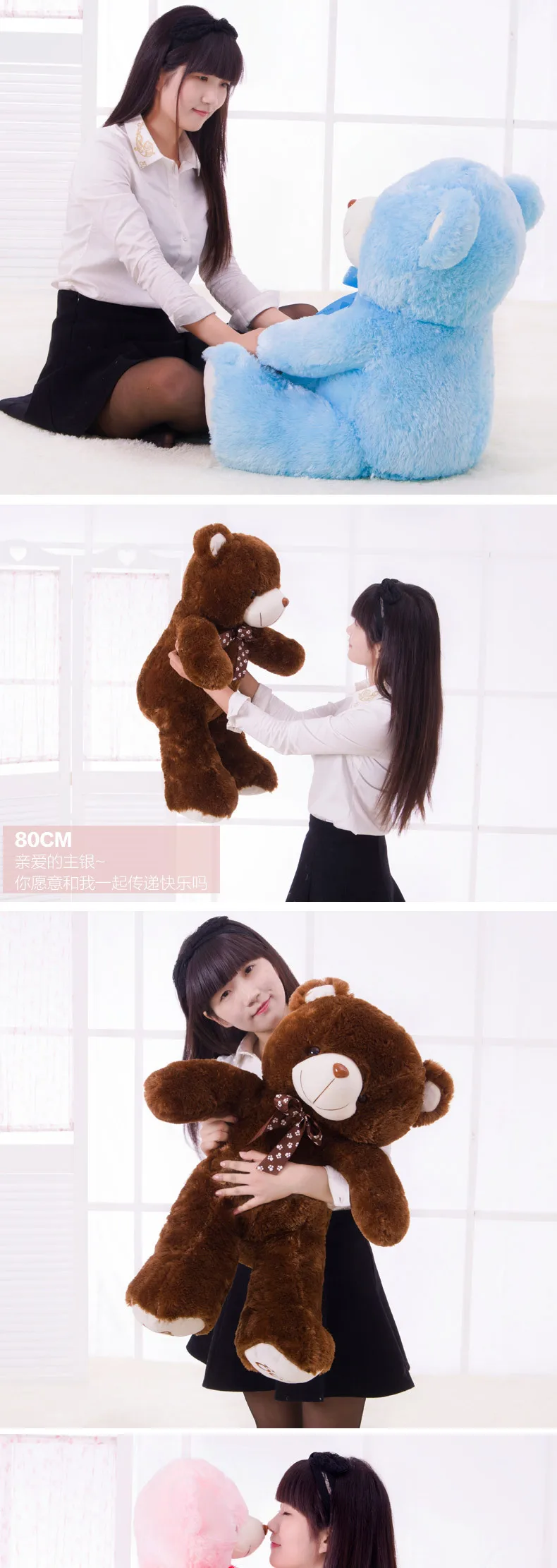 Синий Мишка-бабочка, плюшевый мишка-бабочка, игрушки, шарф, мишка, объятия для подруги, подарок на день Святого Валентина