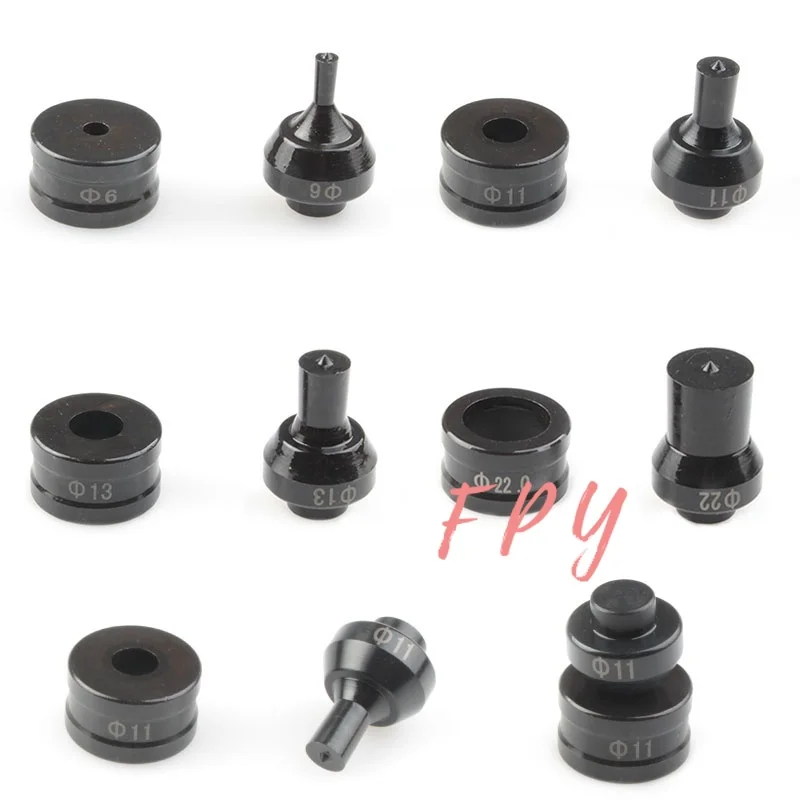 1Pcs Hydraulic  Punching Round Die for CH-60 Hydraulic Punching Machine Steel Plate/Iron Sheet/Copper Busbar Hole Puncher Die