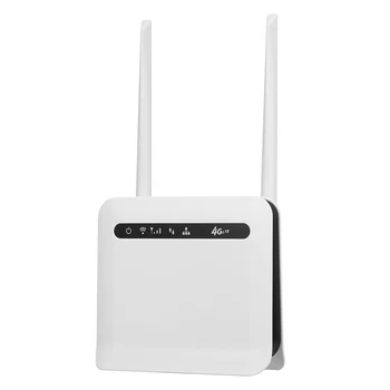 

Industrial-grade 4G LTE Wireless Router 300Mbps High Power CPE Router with SIM Card Slot External Antennas EU/US Version