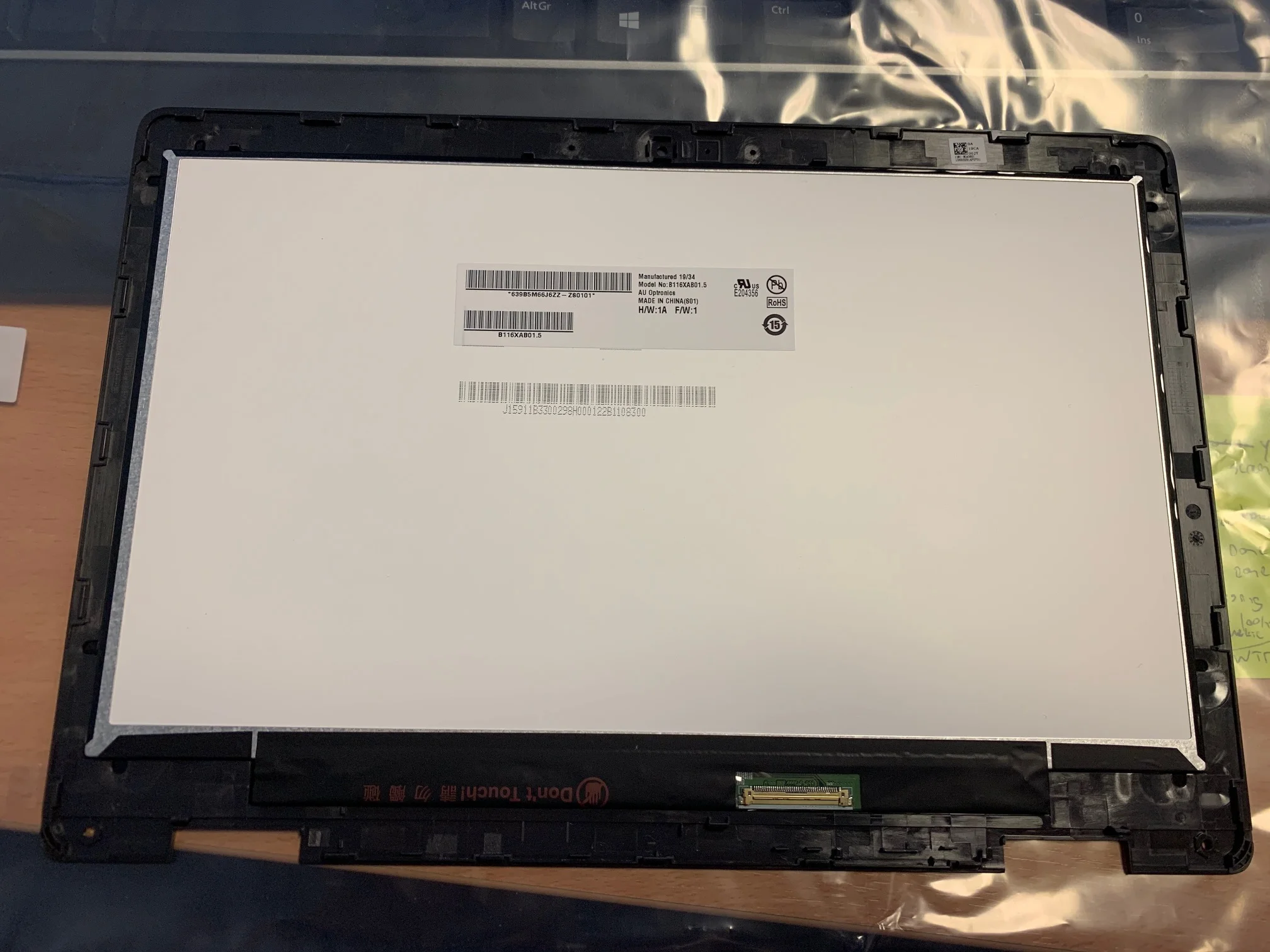 install lcd panel for acer aspire one cloudbook made in china