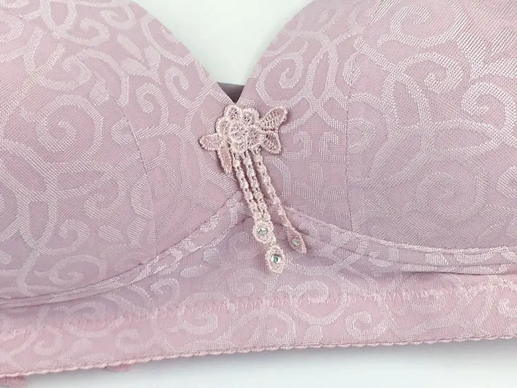 Bra no steel ring underwear large bra large cup
