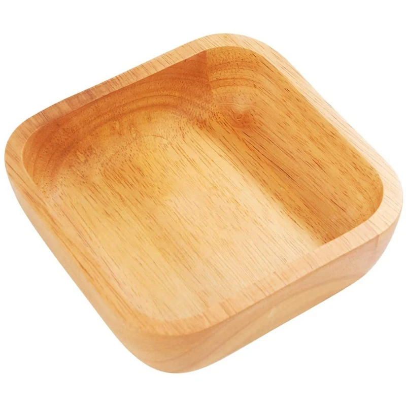 Square Wooden Bowl