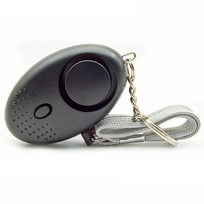 130 db Personal Security Alarm Keychain Self Defense Electronic Device for Women Girls Kids GY88