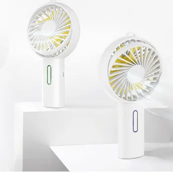 

F20 Mini Portable USB Rechargeable Hand Held Air Conditioner Summer Cooler Fan Personal Office Fan for Home