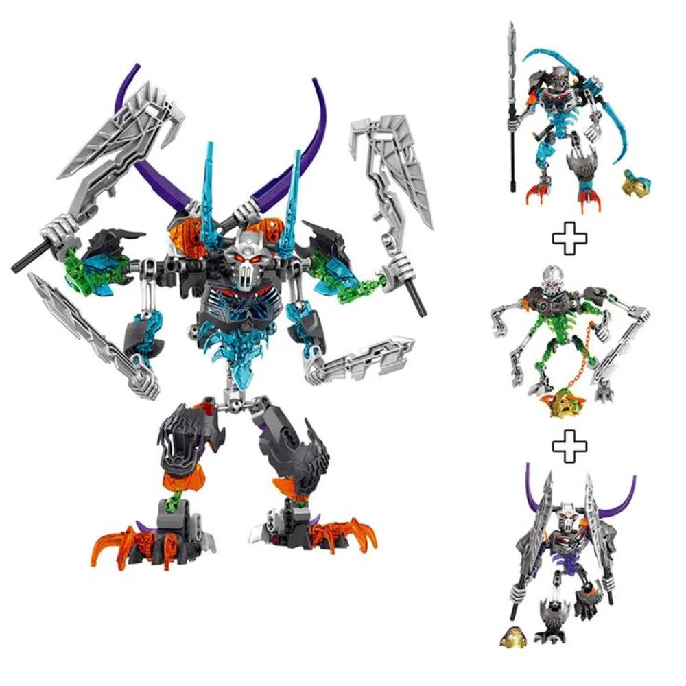 Bionicle Новый Герой Фабрика умарак Разрушитель искусственные фигурки строительные