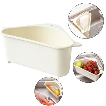 

Multifunctional storage rack kitchen sink storage rack drain rack High Quality Plastic Kitchen Organizer