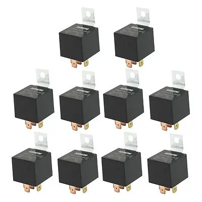 

DC 24 Volts 40A 1NO+1NC SPDT 5 Pin JD2914 Type Auto Car Relay 10 Pcs