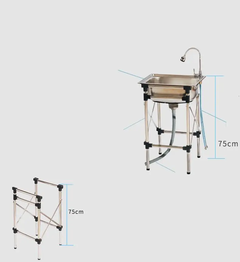 Портативный Banheiro кран Evier Lavandino Lavello Cucina кухня Куба Pia Cozinha Lavabo De Cocina Fregadero мойка овощей