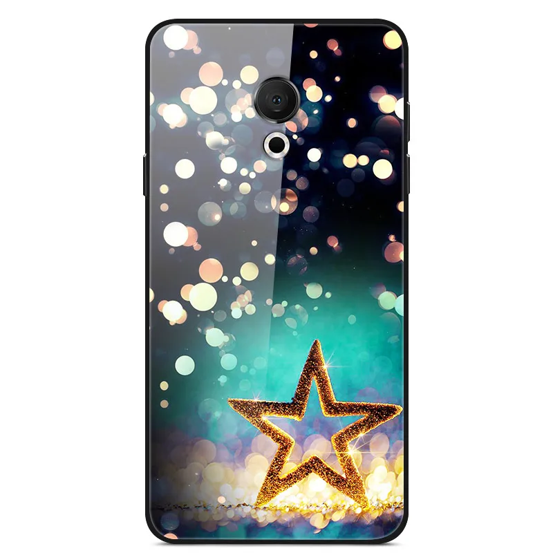 52 Для Meizu 15 Lite чехол M15 закаленное стекло Жесткий чехол для телефона s для Meizu 15 Lite задняя крышка 5,46 ''мягкий бампер для Meizu 15 Lite M 15 - Цвет: 52