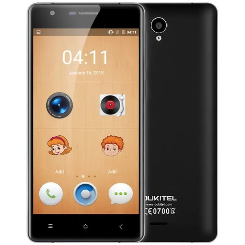 Смартфон Oukitel K4000 Lite 2 Гб 16 5 0 &quot4G LTE MTK6753 четырехъядерный Android 1 4000 мАч 2.0MP + 8.0MP Bluetooth 4