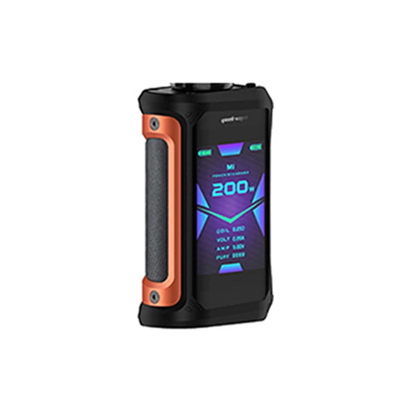 Signature Orange Geekvape Aegis X 200 Вт TC Mod AS 2,0 набор микросхем питание от двух батарей 18650 для атомайзера с резьбой 510 VS Aegis solo - Цвет: Signature Orange