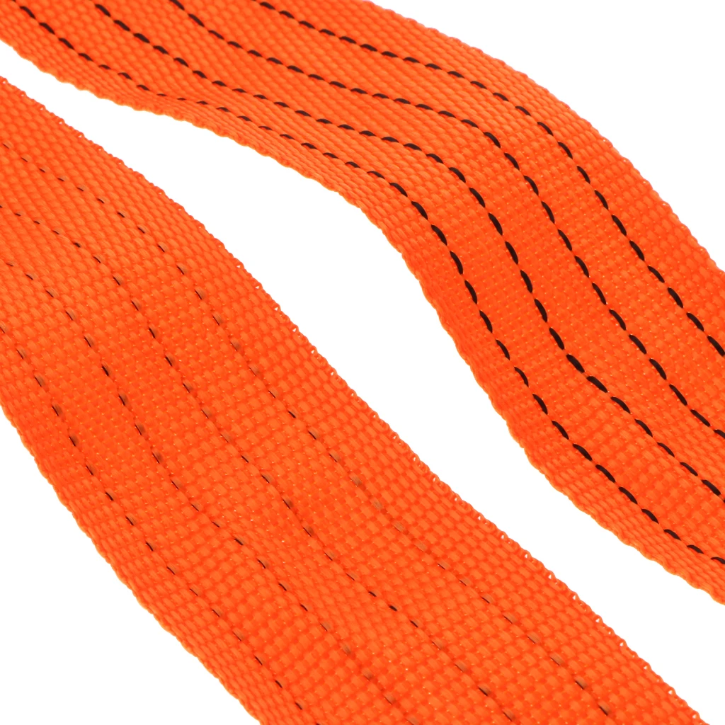3m Heavy Duty Tow Strap With Hooks 10,000 Lb Break Strength 1.8 X 118'' Rope Tow Strap with Safety Hooks