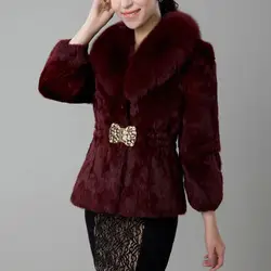 Женское короткое пальто из искусственного меха с поясом, короткая куртка из искусственного меха, зимняя Толстая теплая винтажная верхняя