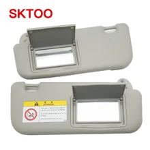 SKTOO авто аксессуары пара солнцезащитный козырек для Toyota Corolla- с косметическим зеркалом солнцезащитный козырек 74320-02B21 74310-02K91