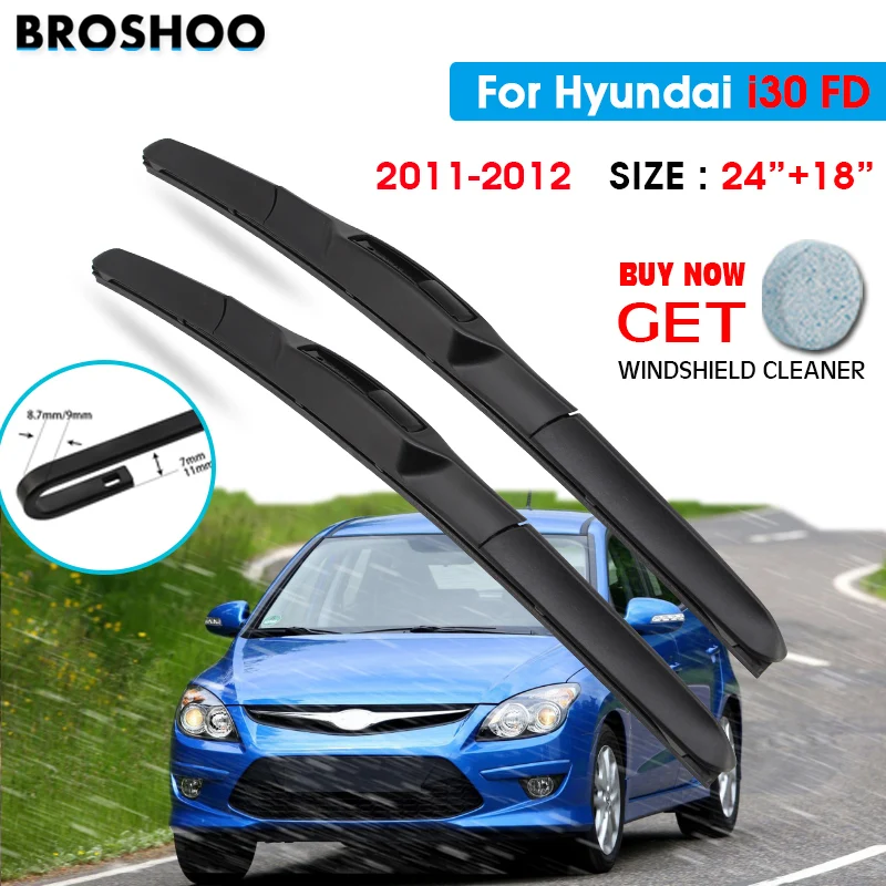 CarWiperBladeForHyundaii30FD241820112012AutoWindscreen