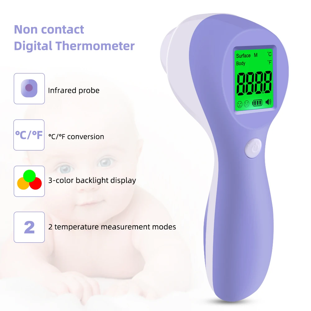 Yieryi JHL-9938 цифровой инфракрасный термометр Карманный Бесконтактный ЖК Инфракрасный термометр температура пистолет сигнализация