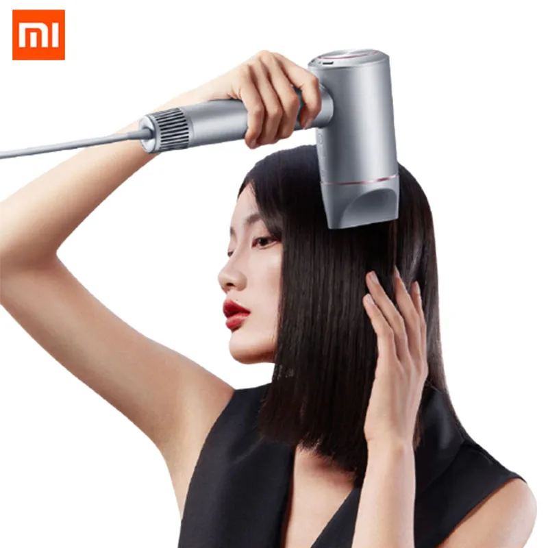 

2020 Xiaomi Mijia High Speed Electric Hair Dryer H900 60m/s Smart Quick-Drying Negative Ion Hair Care Lightweight 360Â° Rotation