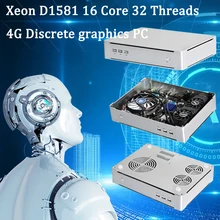 

Xeon D1581 pc gamer Intel Core 9850H/i7-9700F GTX 1650 4GB 2 * DDR4 Spiel Computer Desktop Windows 10 4K DVI HDMI DP