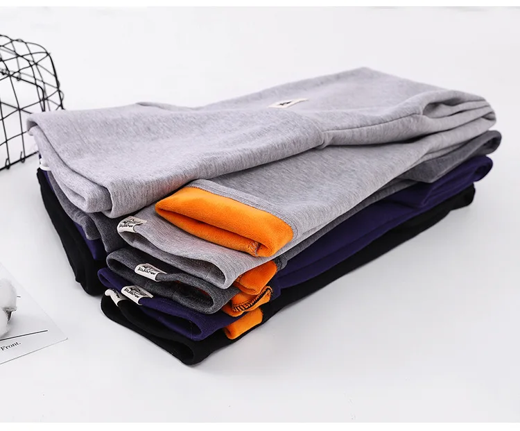 Explosion models maternity clothes autumn and winter plus pregnant thickening stomach lift comfortable leggings pregnant trouser