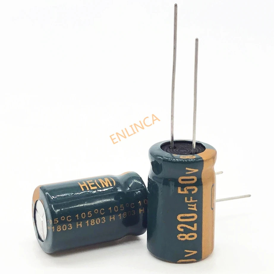 

50V 820UF 13*20 high frequency low impedance aluminum electrolytic capacitor 100uf 50V 20%
