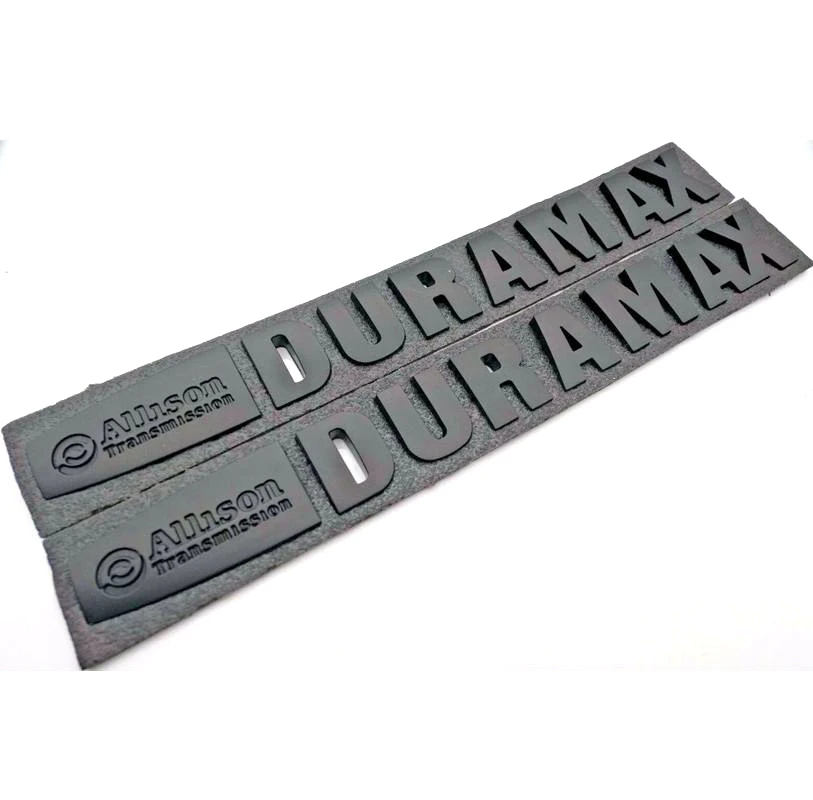 50 шт./лот ABS Allison DURAMAX стикер 3d авто эмблема значок