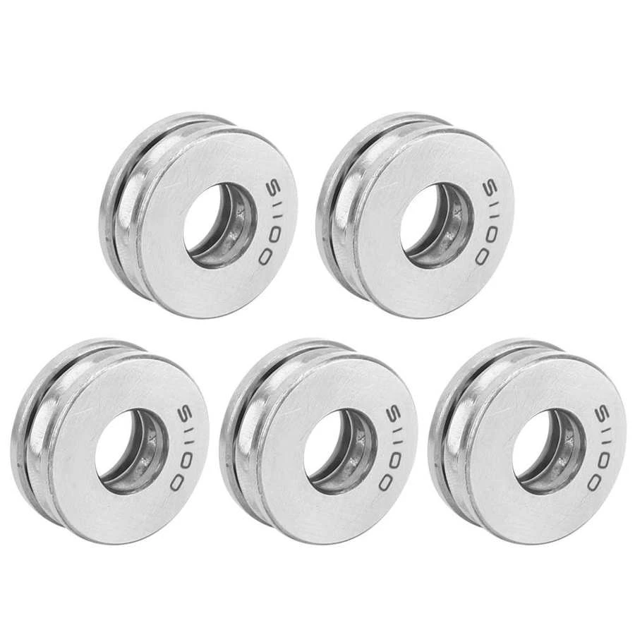 Thrust Ball Bearing Low Noise 2RS Seal Stable Ball Convex Track Washer Ball Bearings Dust Proof for Gear Device for Motor 