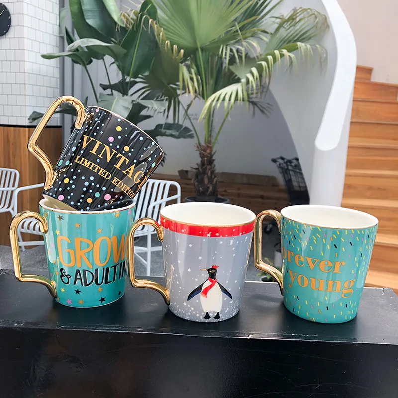 

"Young Girl" Beautiful Cute Ceramic Mug Tea Milk Coffee Cup Home School Office Mugcup Drinkware Girlfriend Fashion Gift