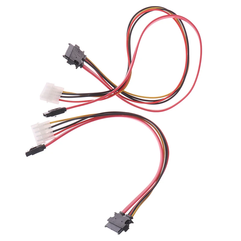 30 см/50 см 7 + 15 22Pin sata к порту esata 4 контактный интерфейс питания|Компьютерные кабели