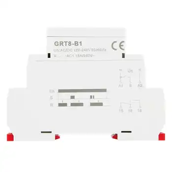 

GRT8 B1 Mini Power Off Delay Time Relay DIN Rail Type AC/DC 12V TO 240V Electrical Equipment