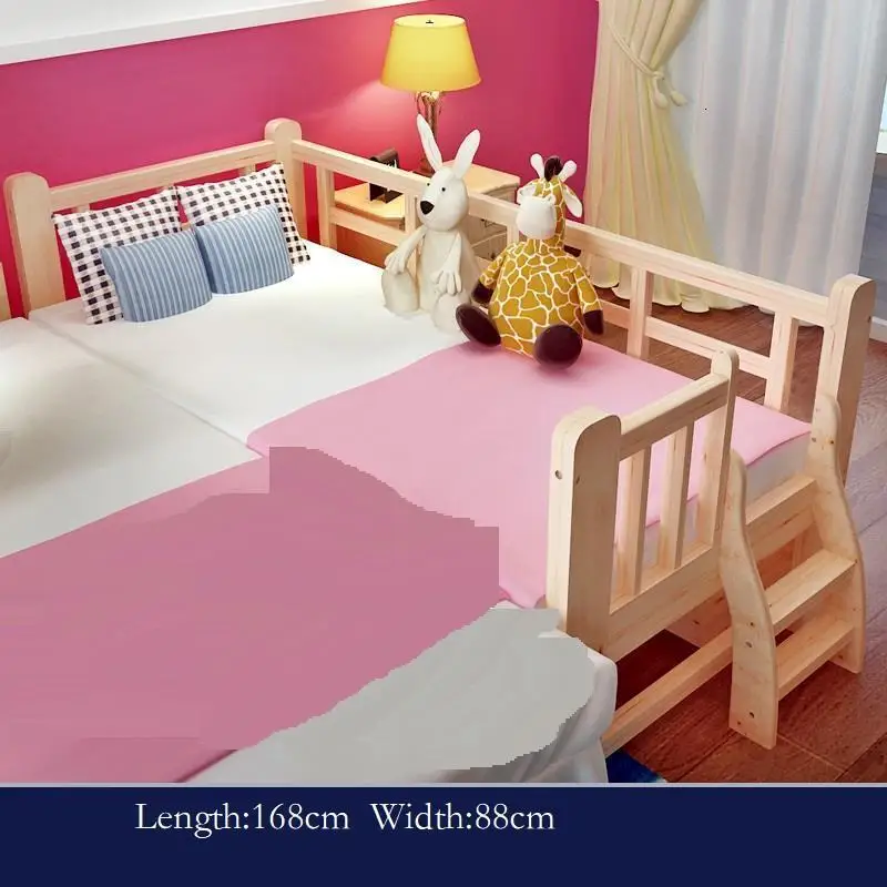 Детская кроватка Tempat Tidur Tingkat mobleya Hochbett деревянная мебель для спальни Cama Infantil Lit Enfant Muebles детская кровать - Цвет: MODEL T