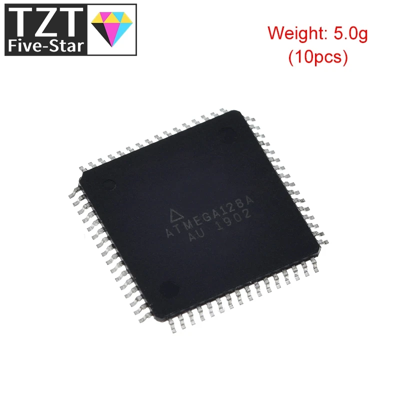 TZT 1/3/5 Stück ATMEGA128A-AU Entwicklungsboard ATMEGA128A ATMEGA128 – Detail 4