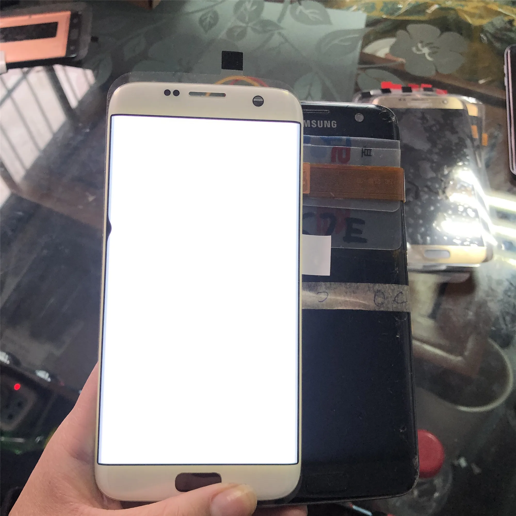 ЖК дисплей SUPER AMOLED 5 ''для Samsung Galaxy S7 Edge G935 G935F G935FD сенсорный экран для ремонта с