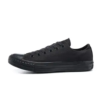 

Converse all star men's and women's sneakers for men women canvas shoes all black low classic Skateboarding Shoes