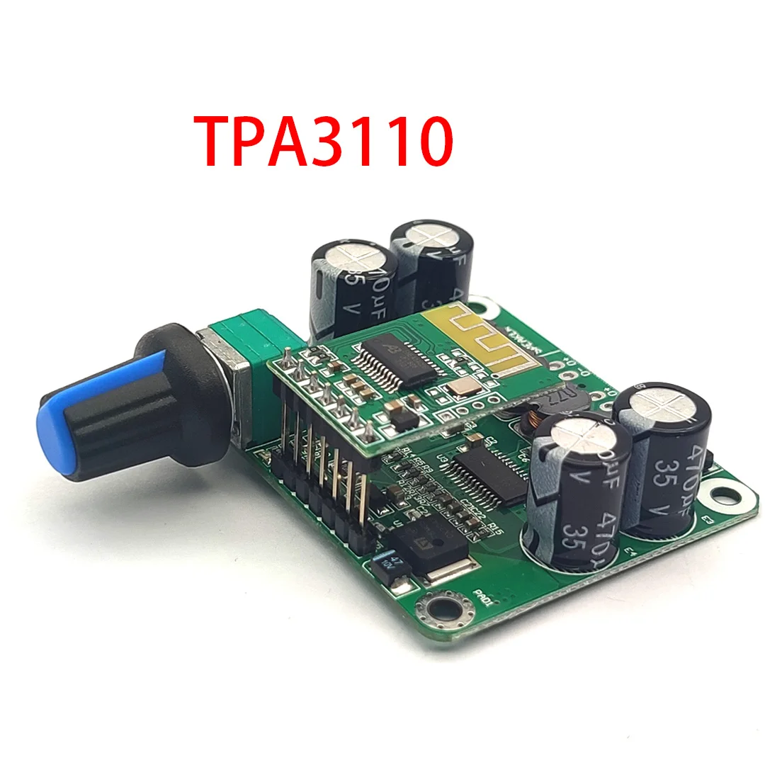 

TPA3110 PBTL Ddigital усилитель мощности плата 30 Вт стерео Класс D усилитель мощности плата Bluetooth 5,0 усилитель плата