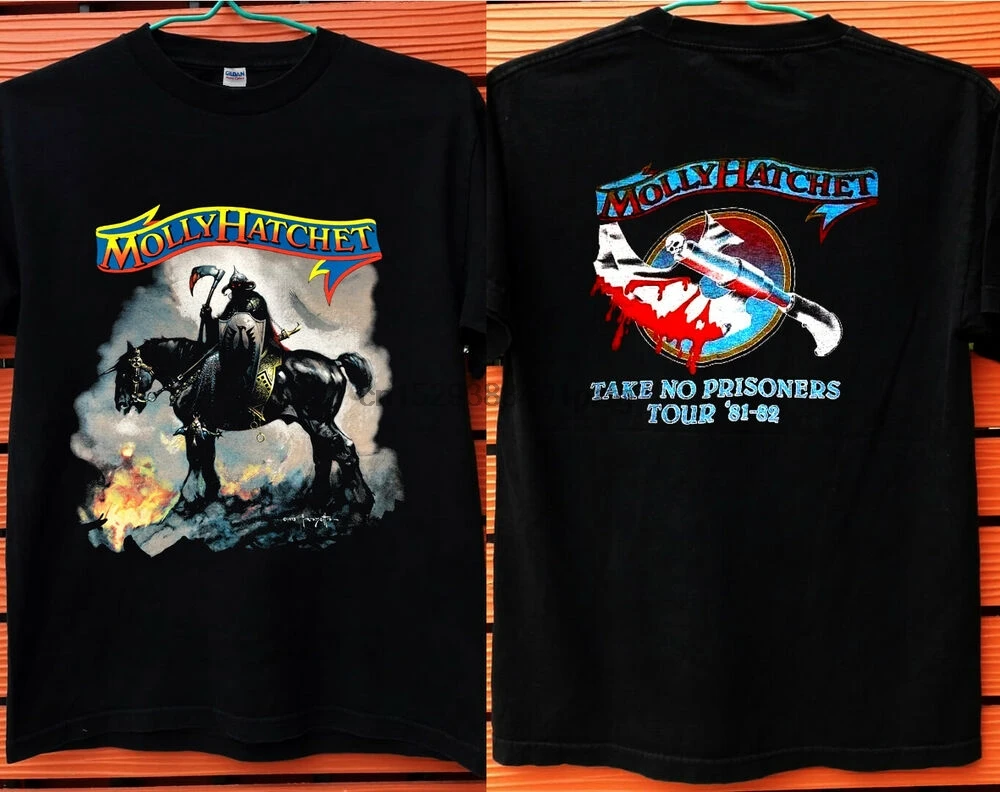 Vintage 2001 Kaus Molly Hatchet Ukuran 