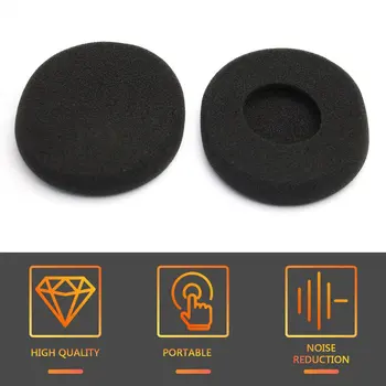 

1PC Ear Pad Soft Foam Noise Isolating Replacement Earbud Covers Headphones Cushions For Logitech H800