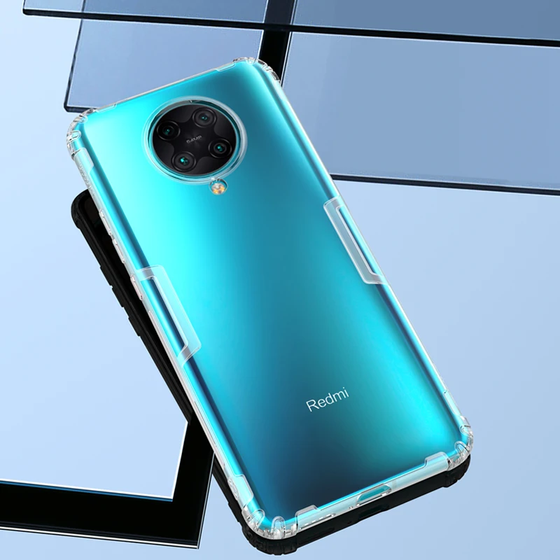 Ударопрочный чехол NILLKIN Nature из ТПУ Для Xiaomi POCO F2 PRO прозрачный силиконовый мягкий