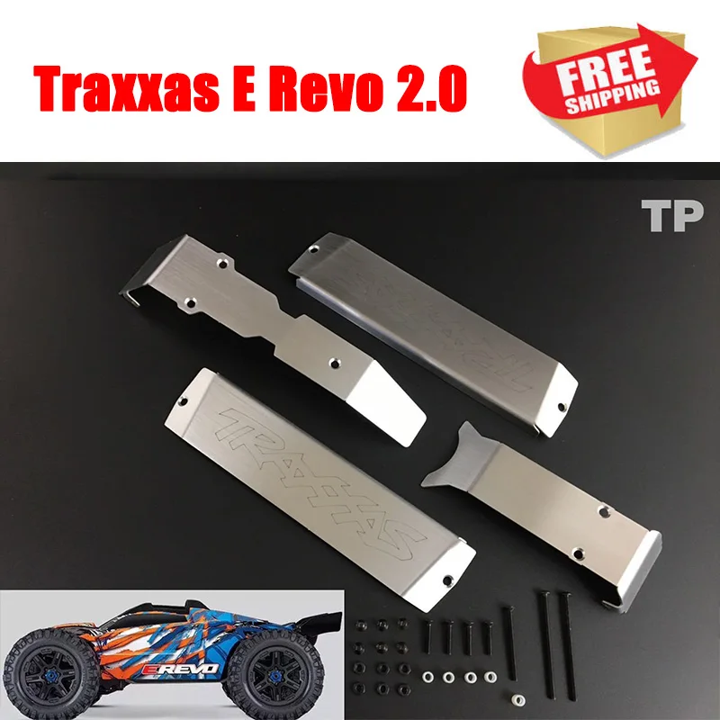 RC ERevo E Revo 2 0 защитная пластина ось бронированная защита 1/10 traxs 86086 4 комплект