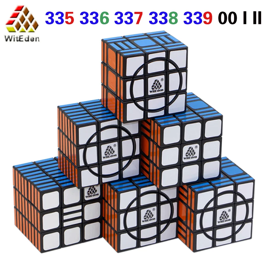 WitEden магические кубики головоломка 335 00 336 3x3x6 337 01 338 339 I II 33N 3X3X7 3X3X9