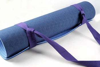 Yoga Mat Strap Belt Yoga Adjustable Shoulder Strap Sports Sling Shoulder Carry Belt Exercise Stretch