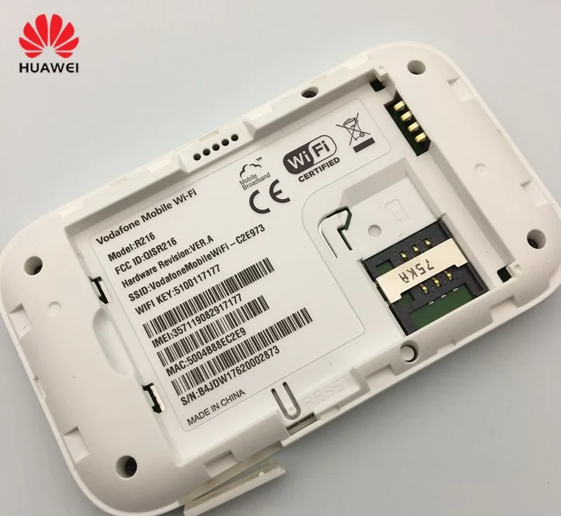 Desbloqueado HUAWEI Vodafone R216 R216H 4G Router inalámbrico 150Mbps Mobile Hotspot bolsillo Mifi módem 4G coche WiFi 2 antenas PK E5573 - 6