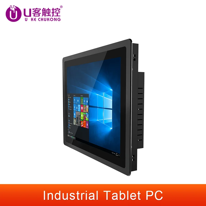 10.4/12.1/15/17/19 "Tablet Pc Touch Tutto In Un Pc Con Schermo Resistivo Pannello Incorporato Per Windows /Linux Intel I3 Impermeabile