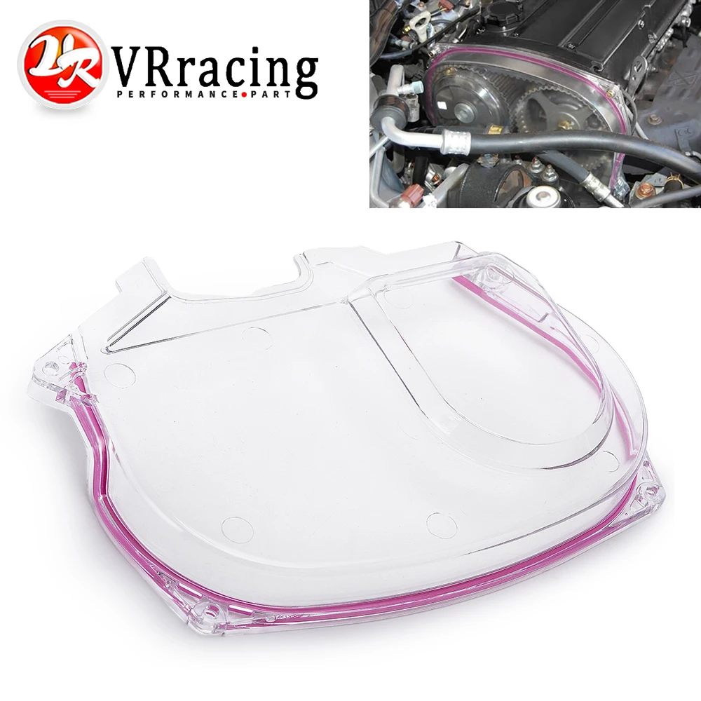 VR-Clear Cam Gear Timing Belt Cover Pulley For Mitsubishi Lancer Evolution EVO 9 IX Mivec 4G63 VR6334