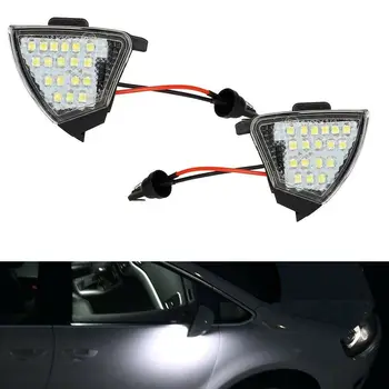 

2pcs Car LED Under Side Mirror Lights Puddle Lamp For V-olkswagen Golf 5 Plus 2005-2011 18-3528SMD Mirror Lights