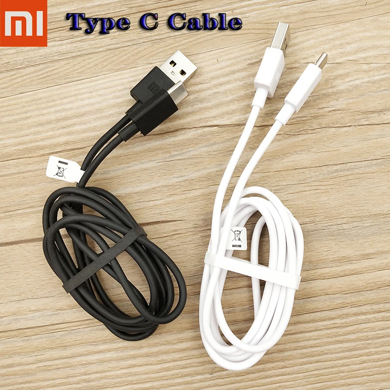 Оригинальный кабель Xiaomi Type C USB для быстрой зарядки и передачи данных Mi 10 9 8 se 6 5 CC9