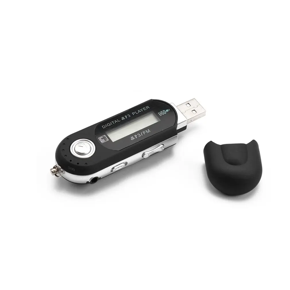 Новый цифровой мини USB MP3 музыкальный плеер fm радио функция с TF слотом для карт ЖК