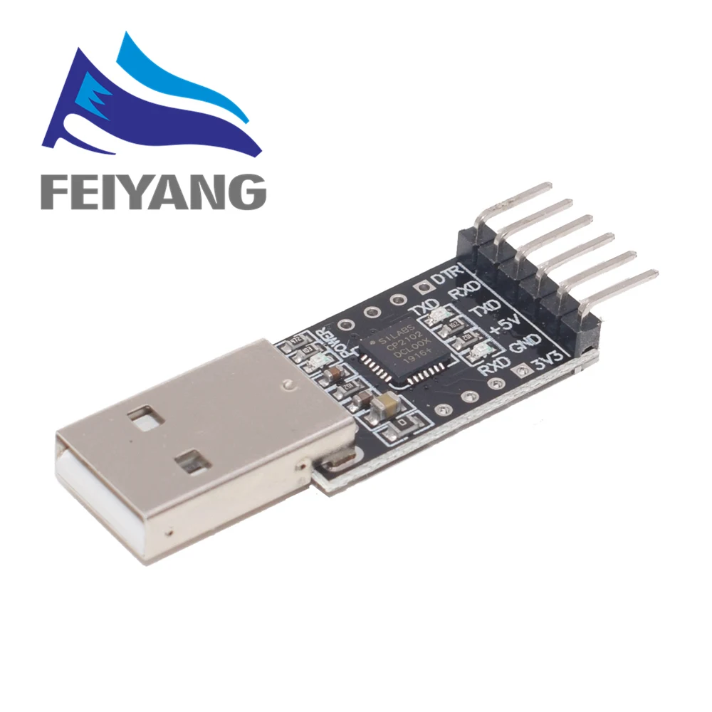 1 шт. CP2102 USB 2,0 к ttl UART модуль 6Pin последовательный преобразователь STC заменить FT232